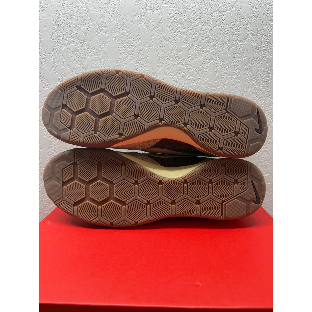 Nike Gato Bicoastal Earth Brown Tan Indoor Soccer Shoes 186650-200 Mens 13 - Picture 7 of 8
